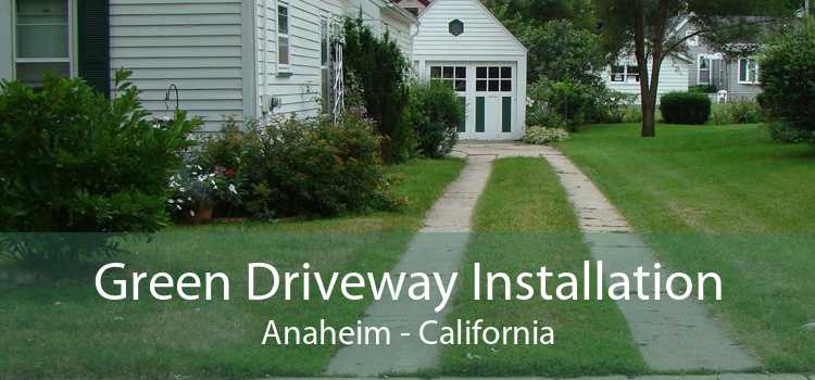 Green Driveway Installation Anaheim - California