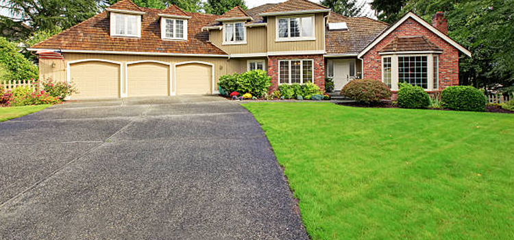 green commercial driveway installation in Huntington Beach